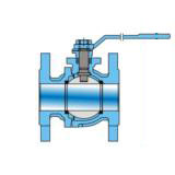 2-PC Cast Steel Floating Ball Valve